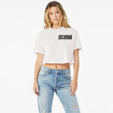 Load image into Gallery viewer, Dirt Roads Dusty Paws Women&#39;s Crop Tee | Multiple Colors
