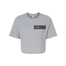 Load image into Gallery viewer, Dirt Roads Dusty Paws Women&#39;s Crop Tee | Multiple Colors