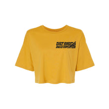 Load image into Gallery viewer, Dirt Roads Dusty Paws Women&#39;s Crop Tee | Multiple Colors