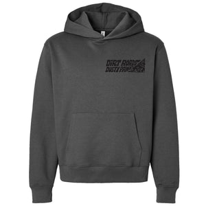 
                  
                    Dirt Roads Dusty Paws Heavyweight Hoodie | Graphite
                  
                