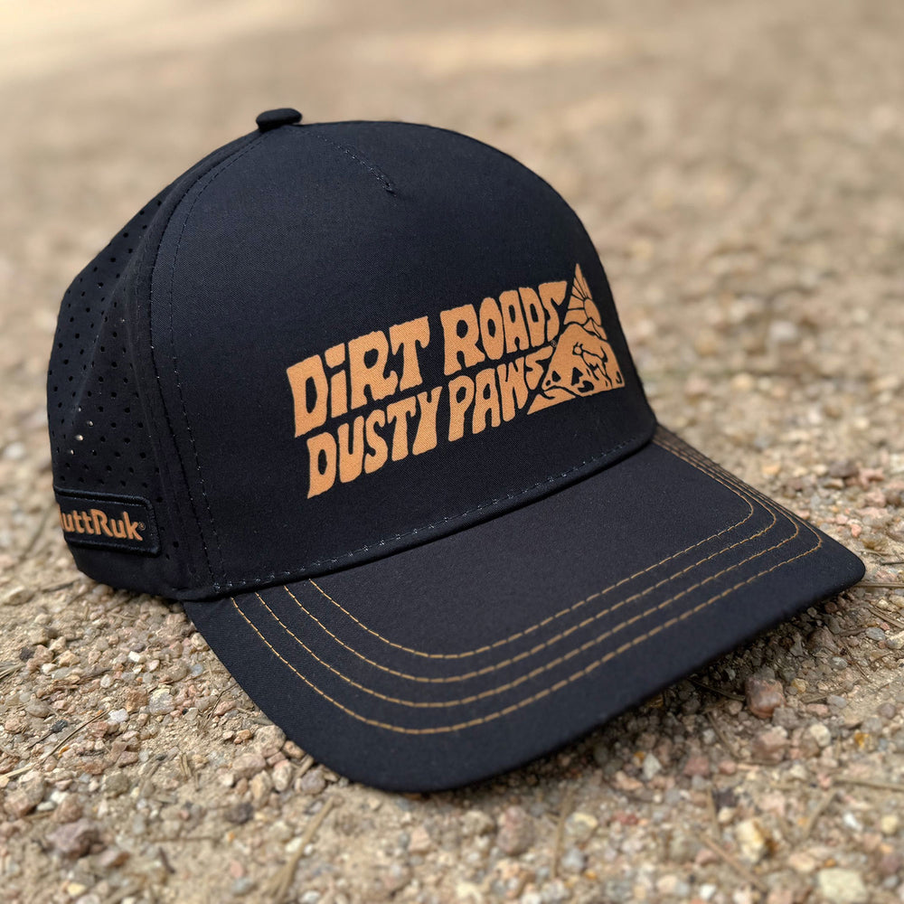 Dirt Roads Dusty Paws Running Trucker