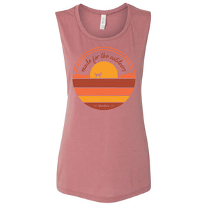 Made for the Outdoors Flowy Muscle Tank | Multiple Colors