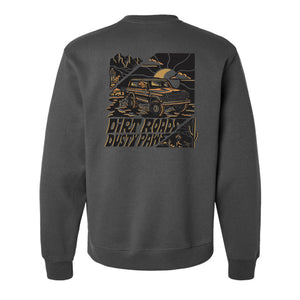 Dirt Roads Dusty Paws Heavyweight Crew Sweatshirt | Multiple Colors