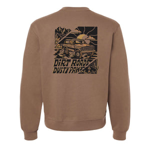 Dirt Roads Dusty Paws Heavyweight Crew Sweatshirt | Multiple Colors