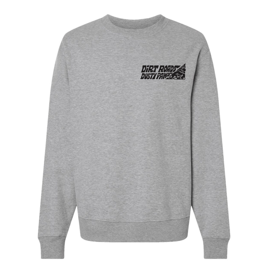 Dirt Roads Dusty Paws Heavyweight Crew Sweatshirt | Multiple Colors