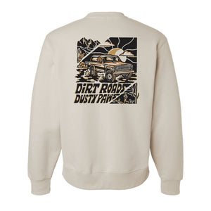 Dirt Roads Dusty Paws Heavyweight Crew Sweatshirt | Multiple Colors