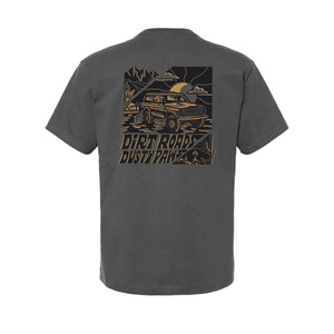 Dirt Roads Dusty Paws Heavyweight Tee | Multiple Colors