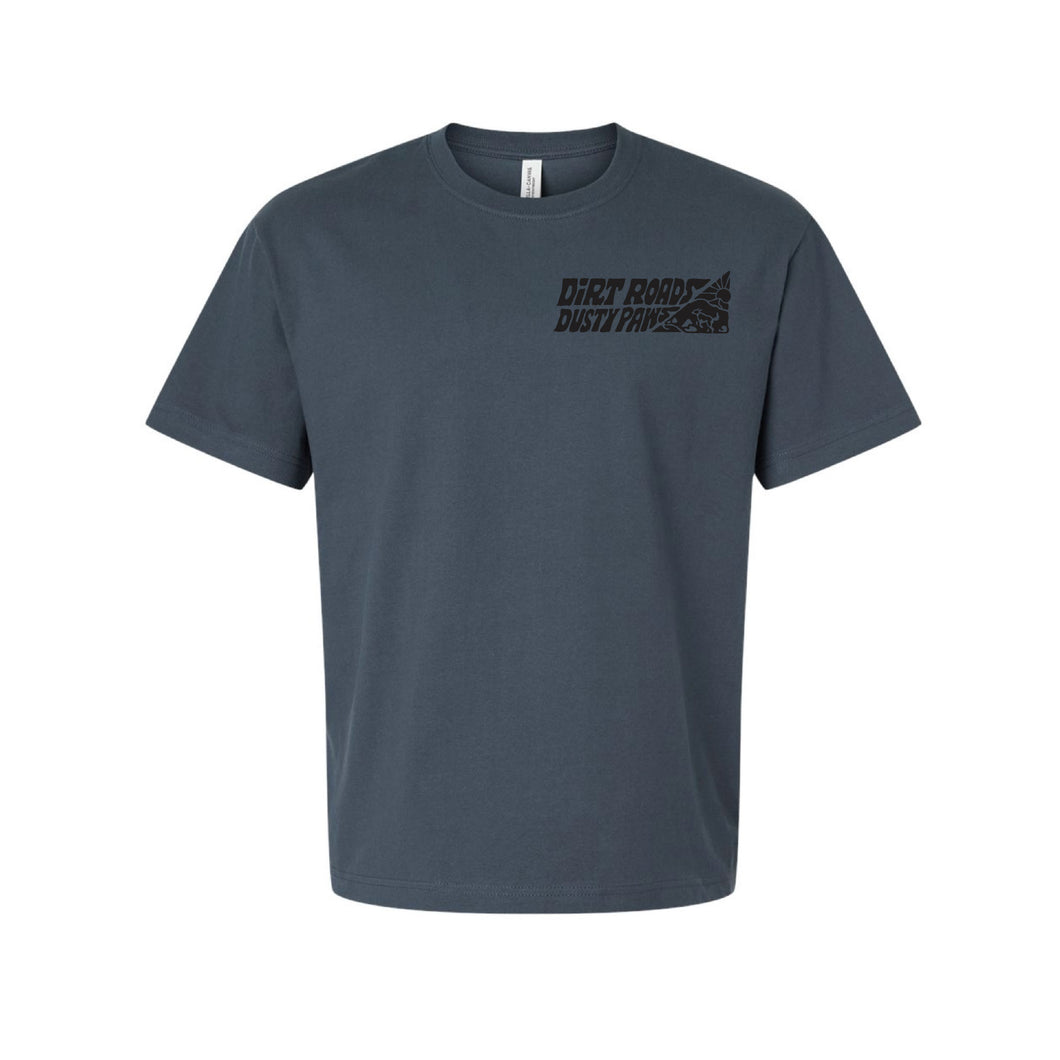 Dirt Roads Dusty Paws Heavyweight Tee | Multiple Colors