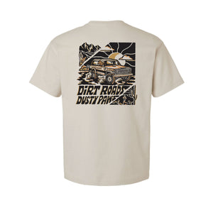Dirt Roads Dusty Paws Heavyweight Tee | Multiple Colors