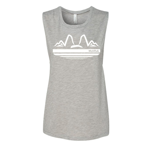 Mutts and Mountains Flowy Muscle Tank | Multiple Colors