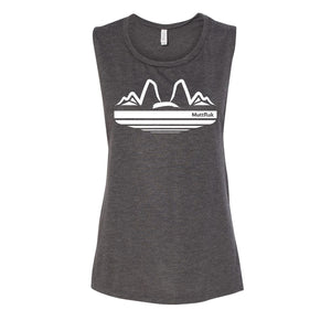 Mutts and Mountains Flowy Muscle Tank | Multiple Colors