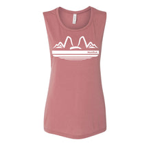 Load image into Gallery viewer, Mutts and Mountains Flowy Muscle Tank | Multiple Colors