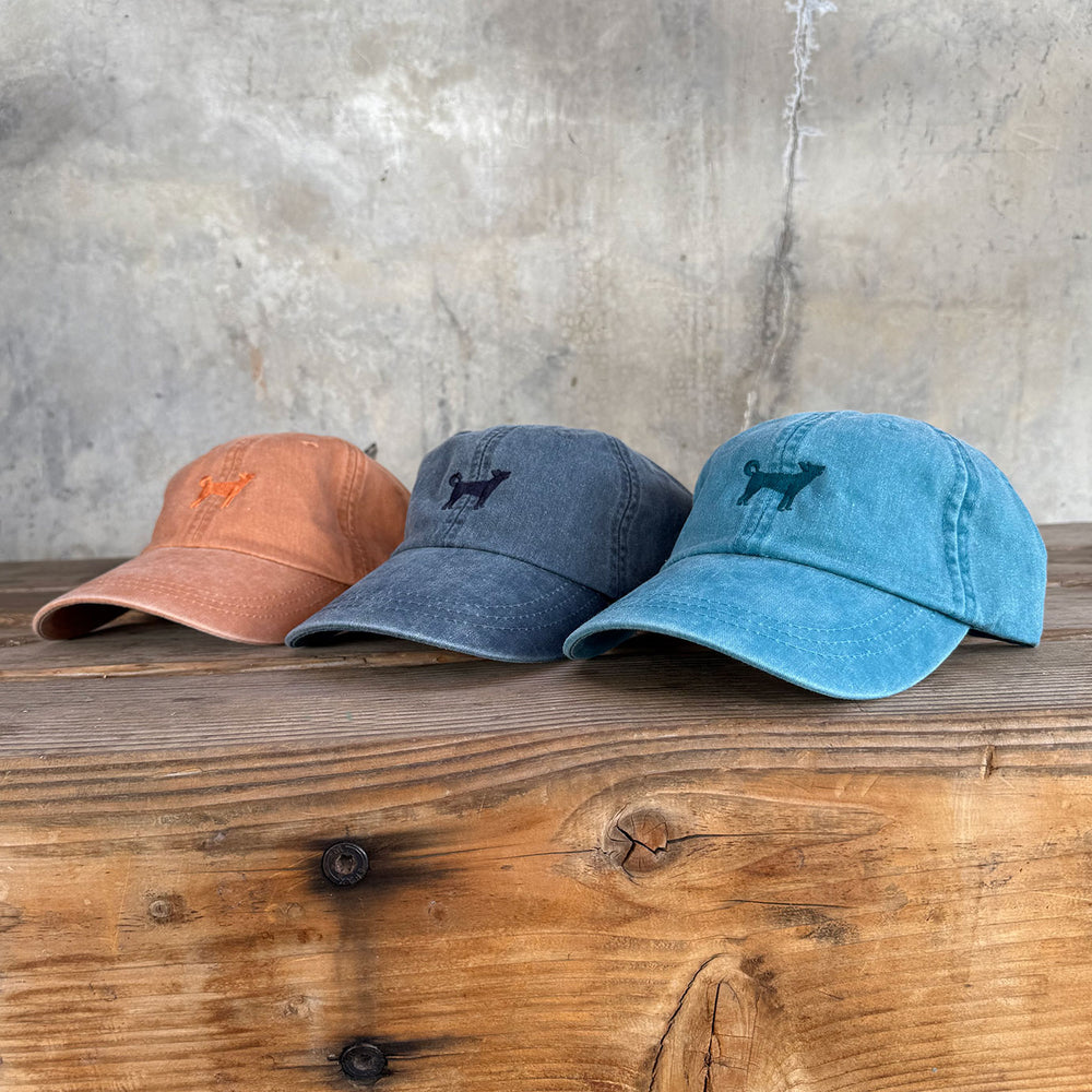 Classic Dog Unstructured Cap | Multiple Colors