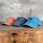 Classic Dog Unstructured Cap | Multiple Colors