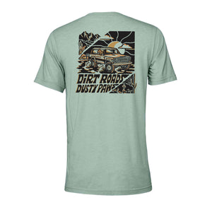 Dirt Roads Dusty Paws Triblend Tee | Multiple Colors
