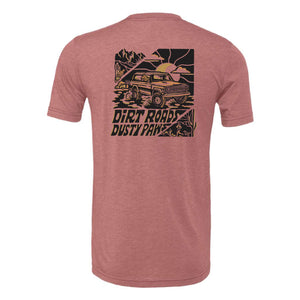 Dirt Roads Dusty Paws Triblend Tee | Multiple Colors