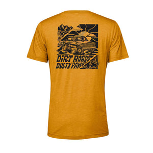 Dirt Roads Dusty Paws Triblend Tee | Multiple Colors