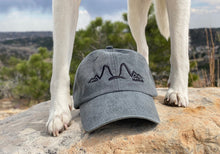 Load image into Gallery viewer, Mutts and Mountains Unstructured Cap | Multiple Colors