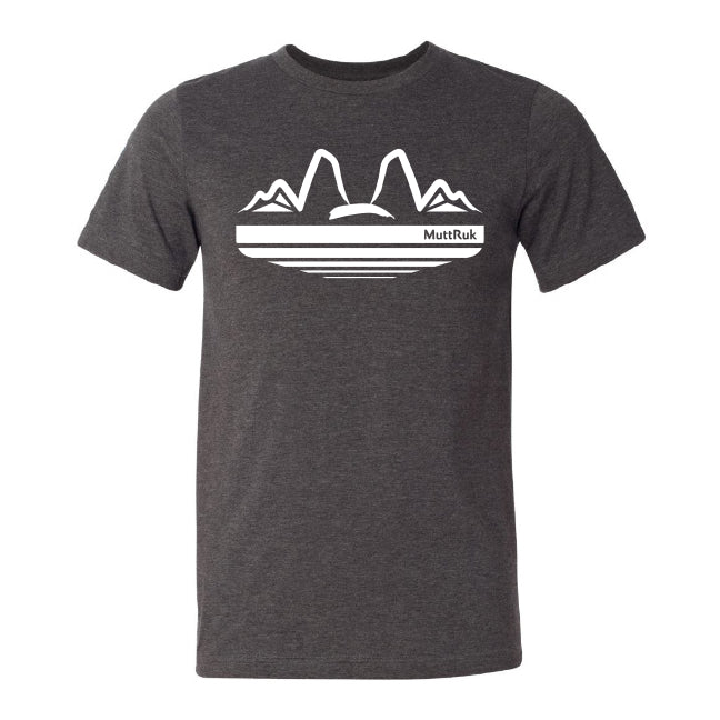 Mutts and Mountains Tee | Charcoal