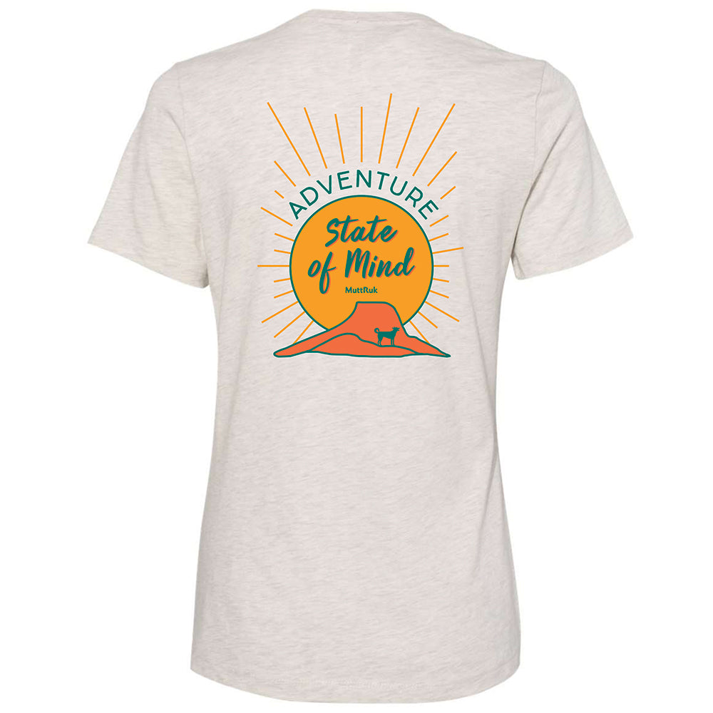 Adventure State of Mind Women's Tee | Natural Heather